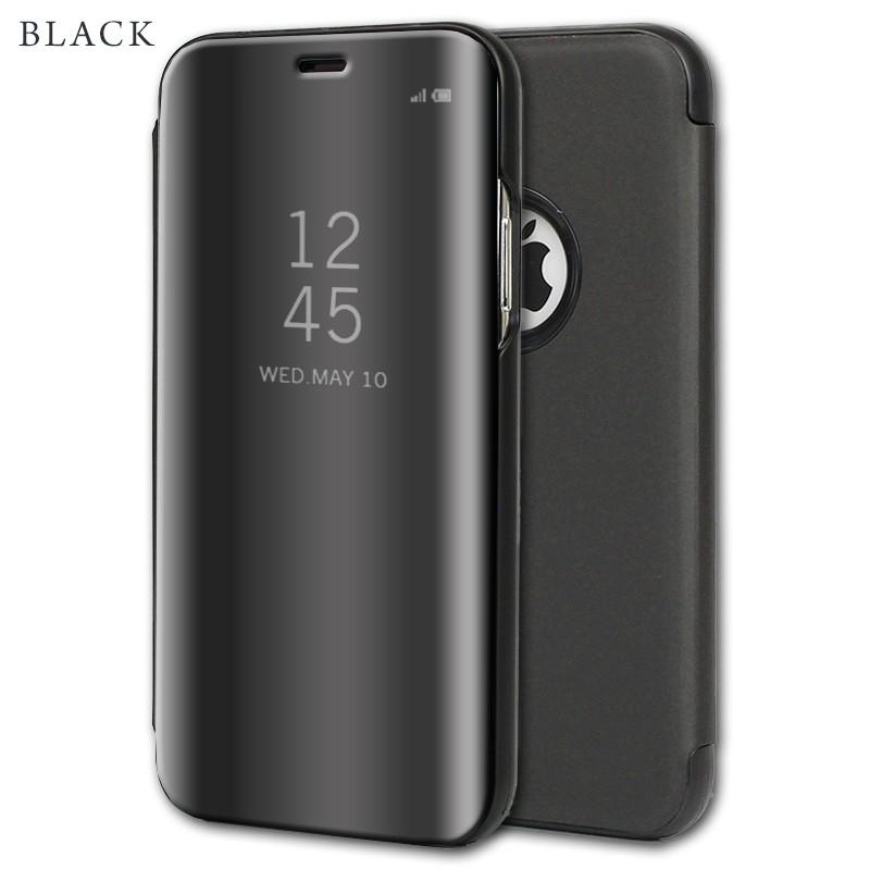 ミラー×透明 手帳型スマホケース 1