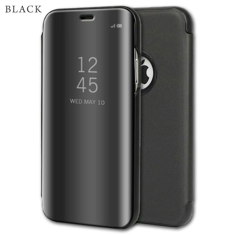 ミラー×透明 手帳型スマホケース 1