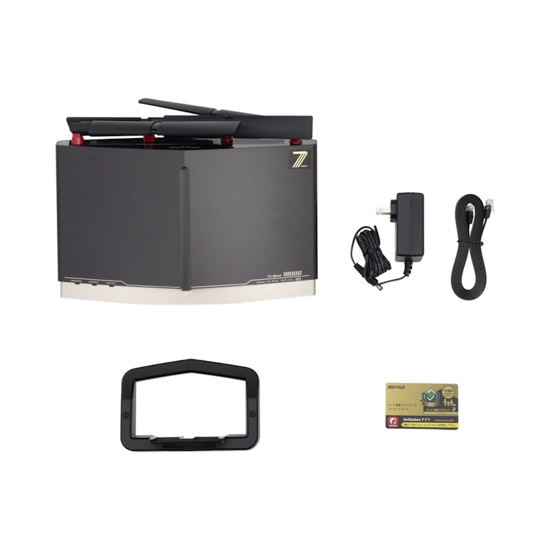 バッファロー Wi-Fi 7対応トライバンドルーター WXR18000BE10Pを バッファロー Wi-Fi 7対応トライバンドルーター WXR18000BE10Pを