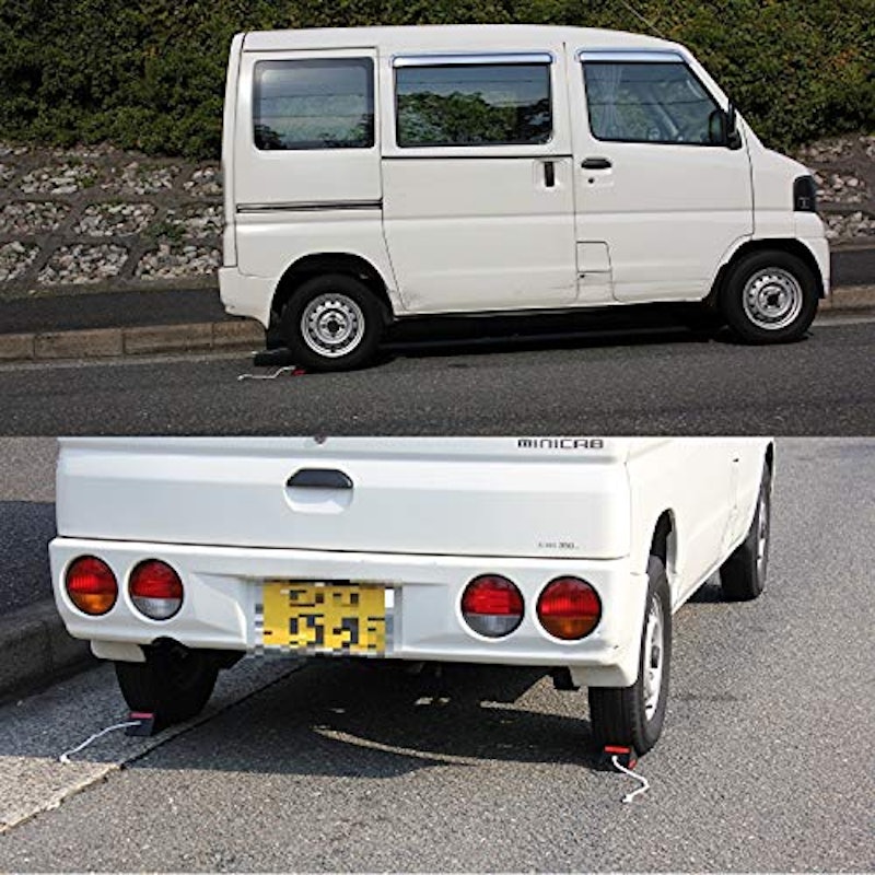 ゴム製タイヤストッパー 4