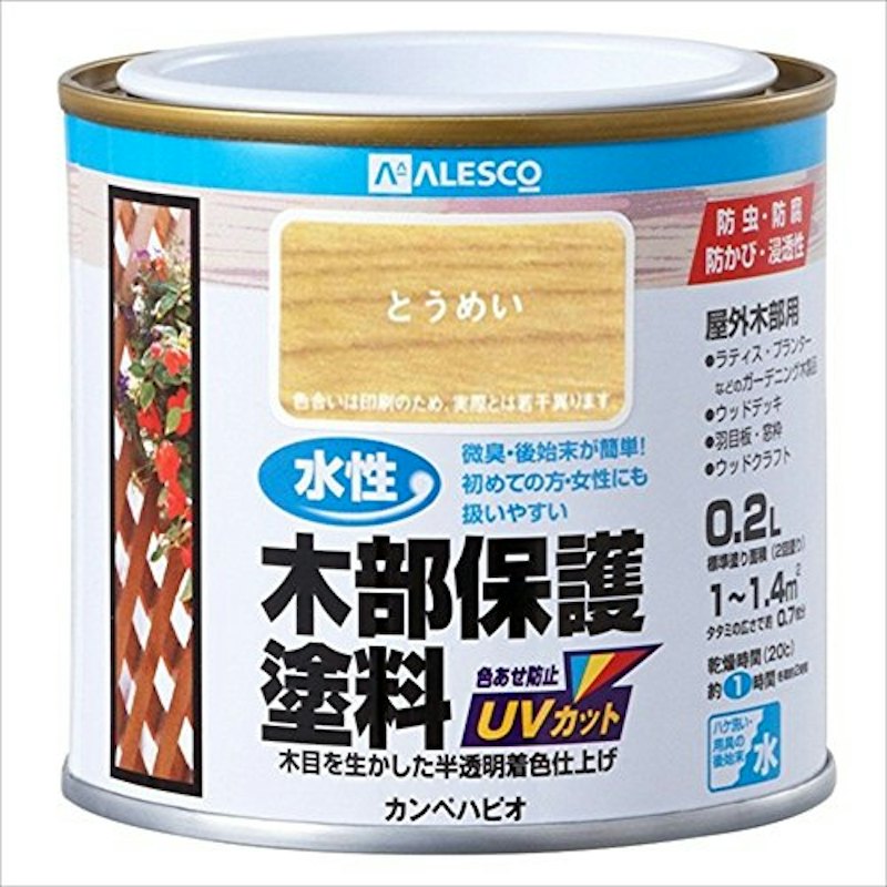 水性木部保護塗料 1