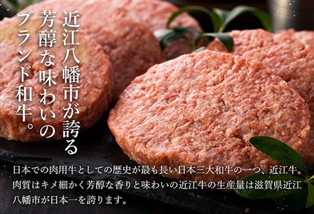 近江牛と黒豚のハンバーグ 3
