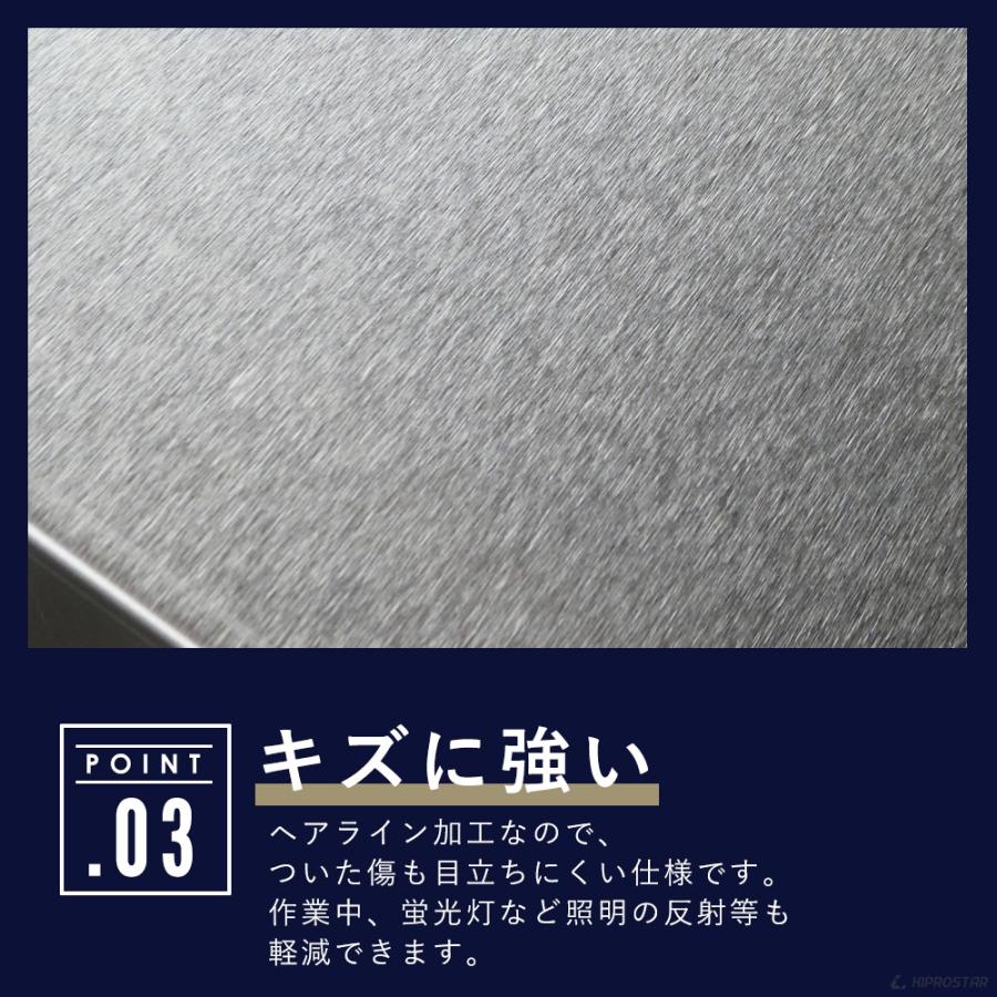 ステンレス作業台 三方枠 5