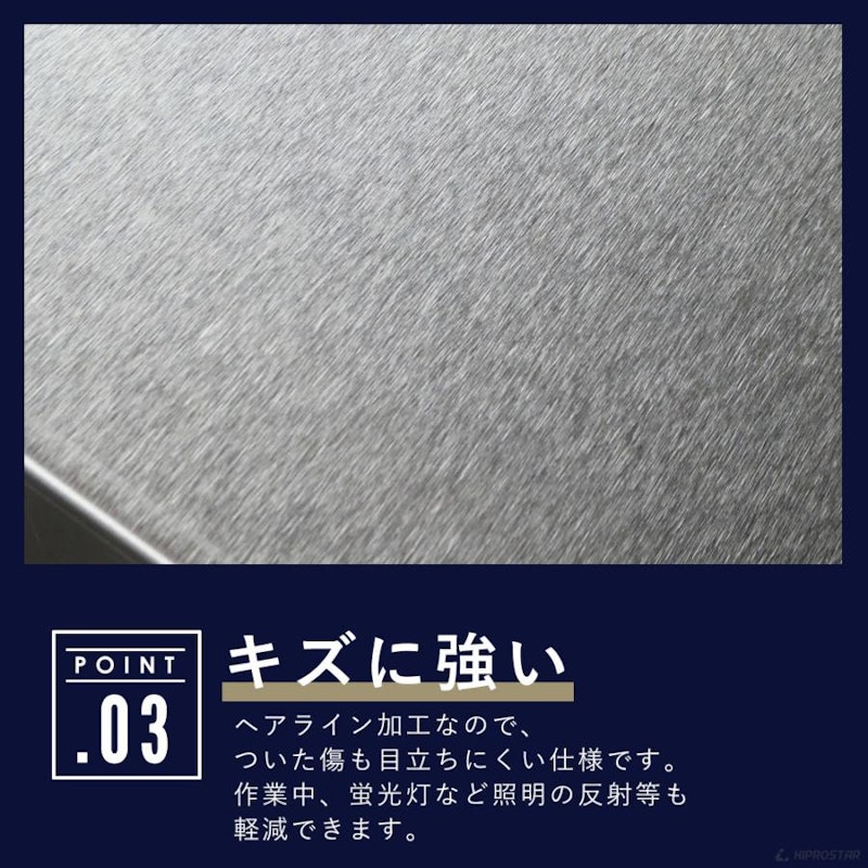 ステンレス作業台 三方枠 5
