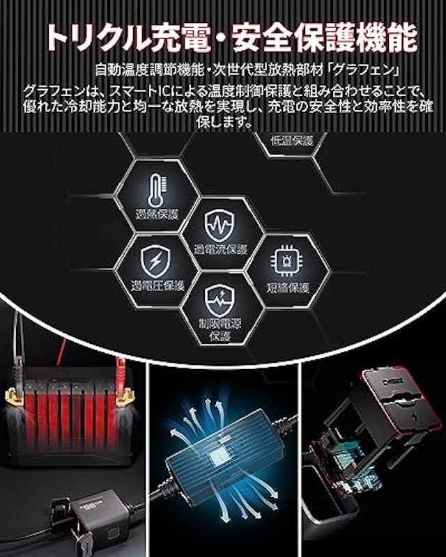 バイク用充電器 5