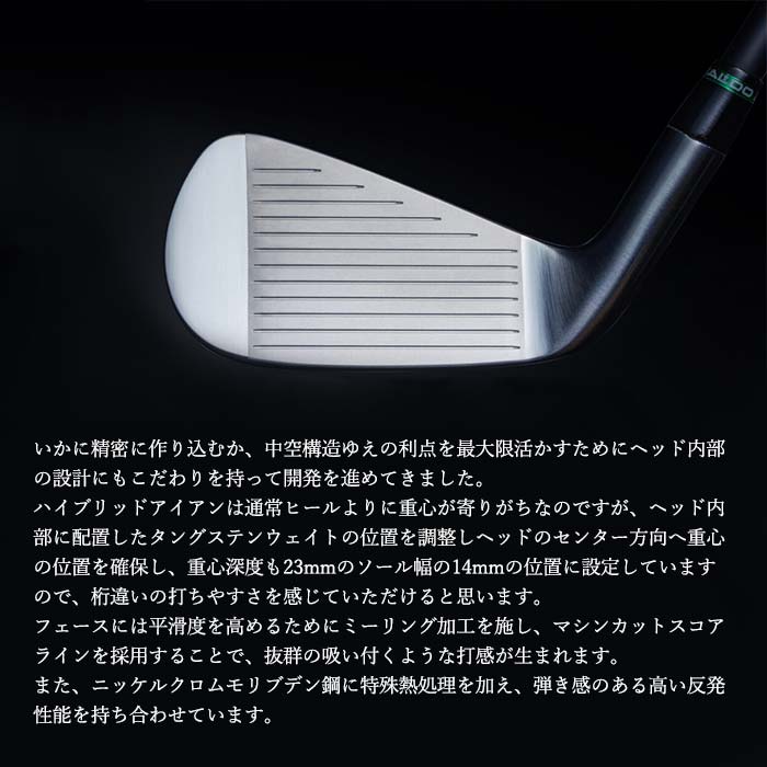 TT HYBRID DRIVING IRON HDI SATIN 3