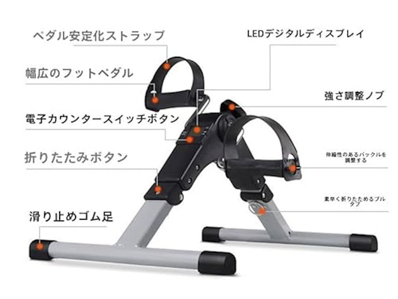 フィットネスバイク エアロ マグネティック バイク ミニ 3