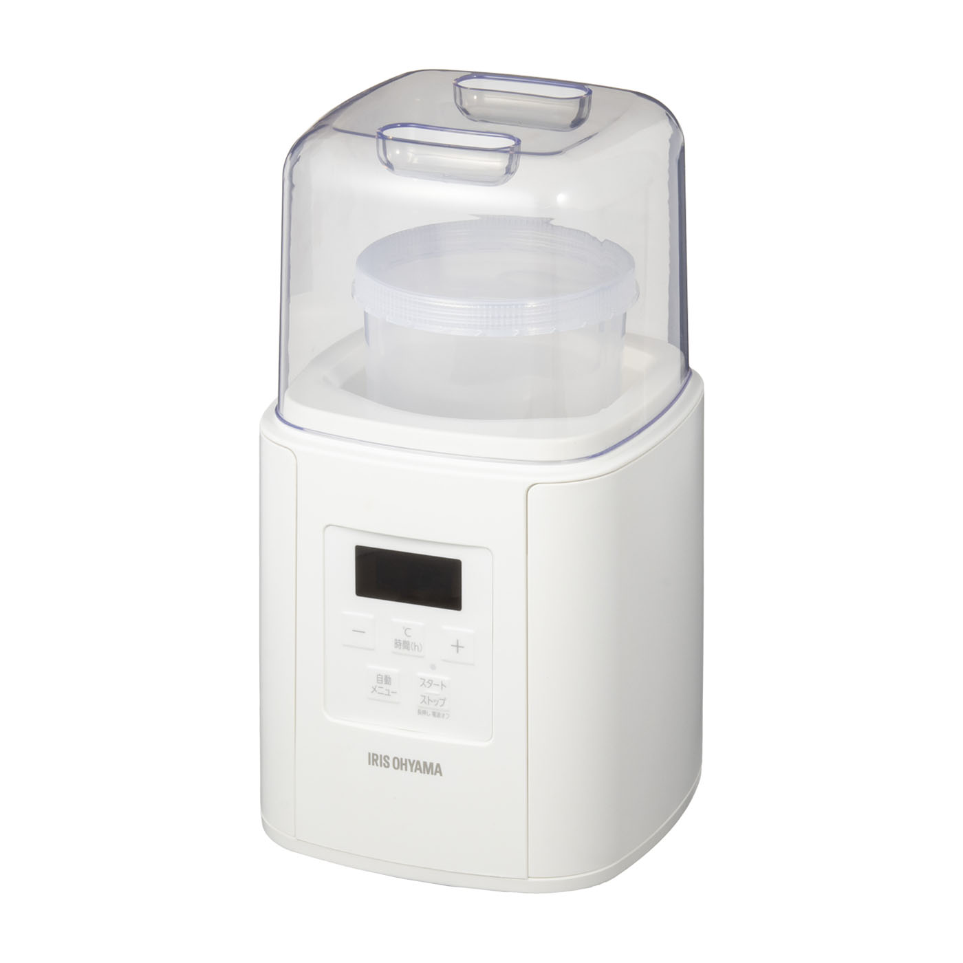 未使用 タニカ YS-02GW ヨーグルティアS ガラス容器2個 ホワイト 食品