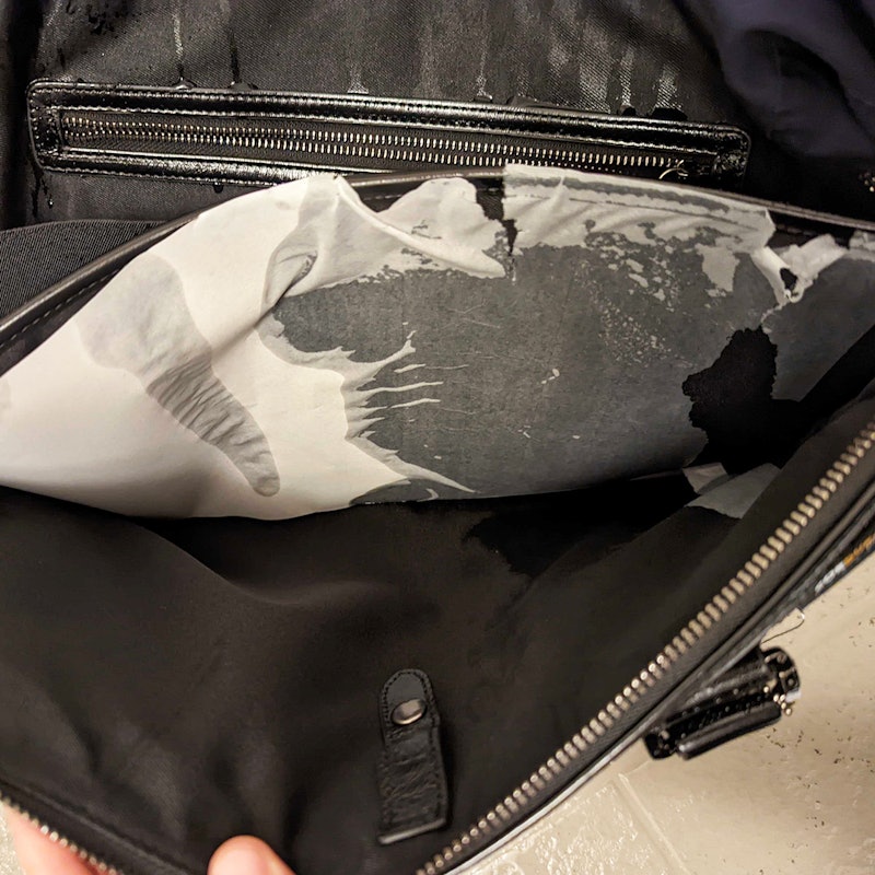 本革×CORDURA ビジネスバッグ 10