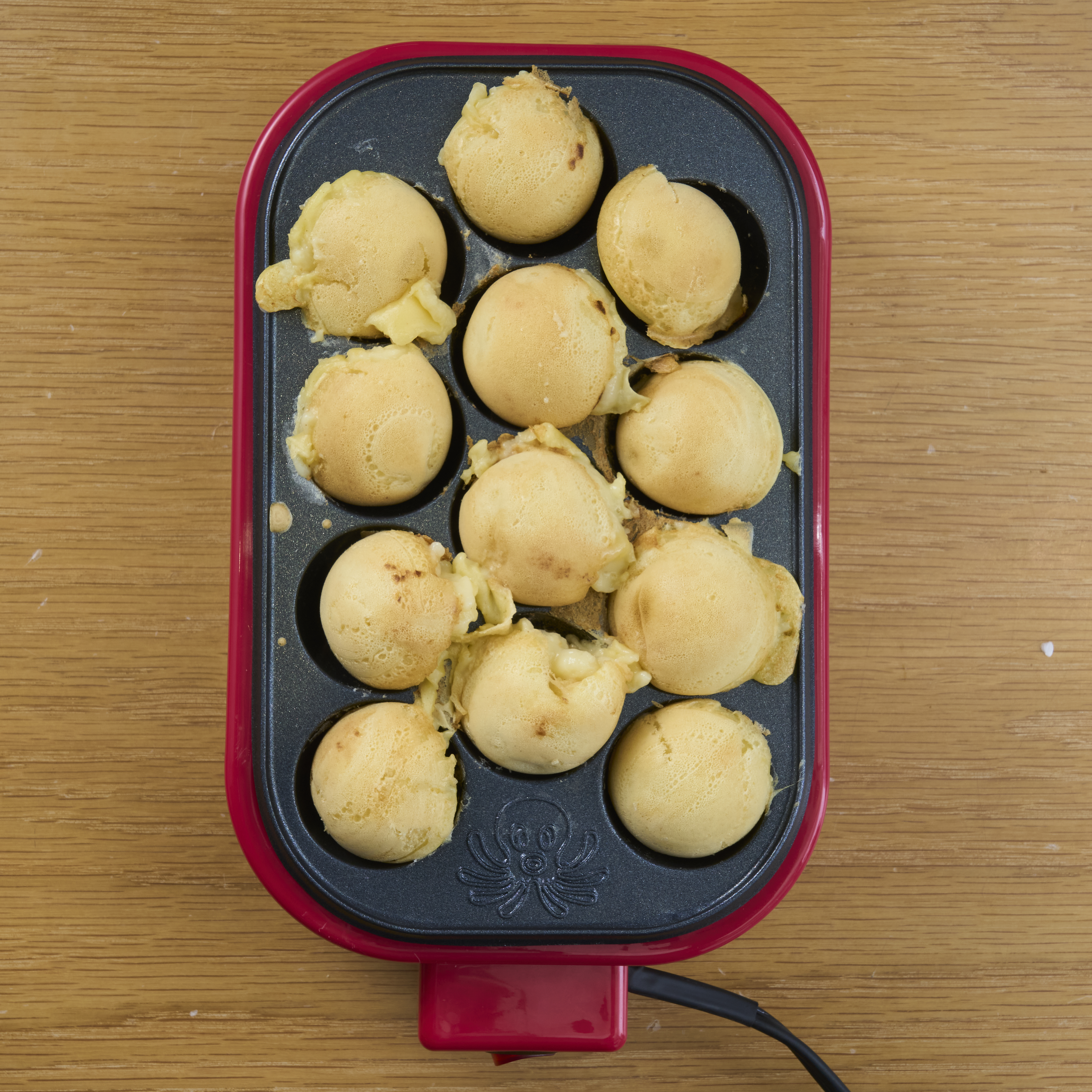 ちょこっとグリル たこ焼き器 6