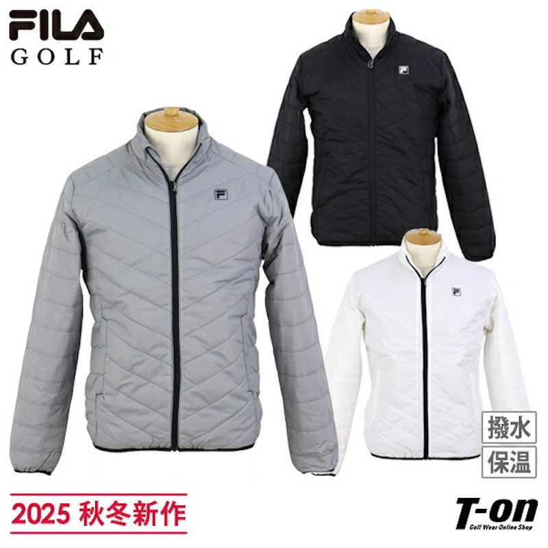 FILA GOLF ストレッチ 中綿キルトブルゾン 1