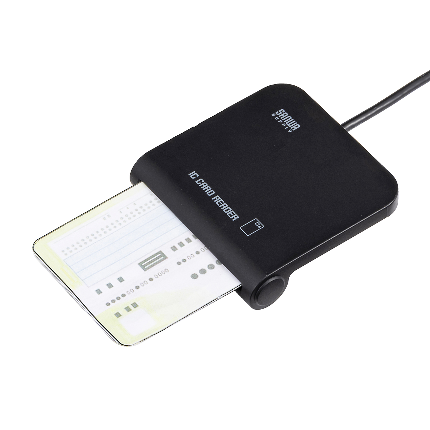 サンワサプライ　接触型ICカードリーダライタ ADR-MNICUBK ac43a569397cc01baffc8ed9a09c67