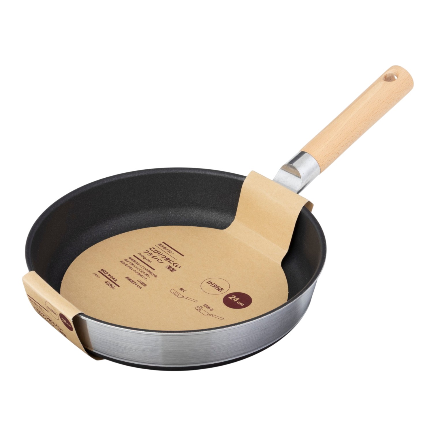 焼き面が広いこびりつきにくいフライパン 6