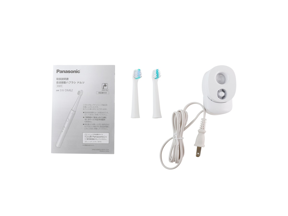 Panasonic EW-DM62 2本 パナソニック 音波振動ハブラシ ドルツ EW-DM62をレビュー