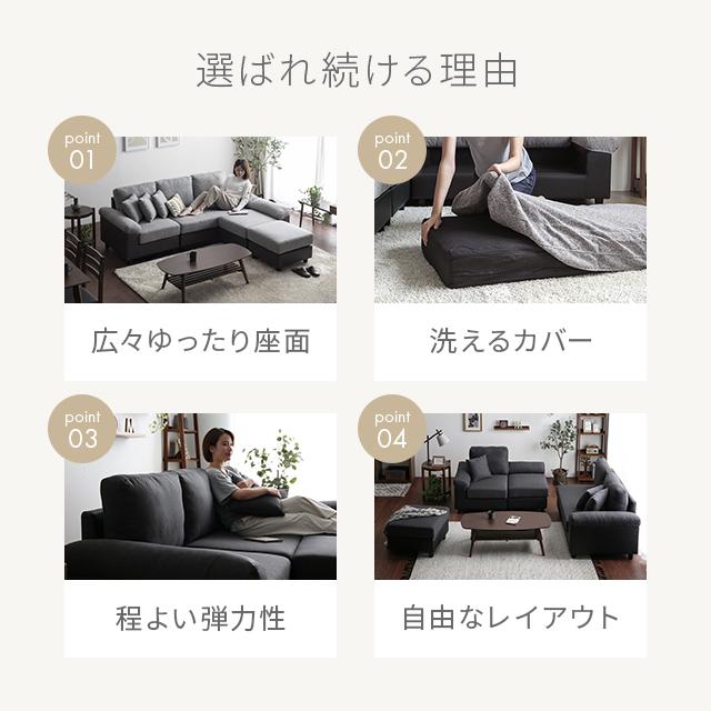 3人掛けソファ 3