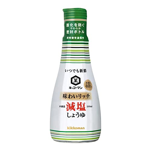 楽天市場】ヤマサ醤油 鮮度生活 減塩しょうゆ 600mlペットボトル