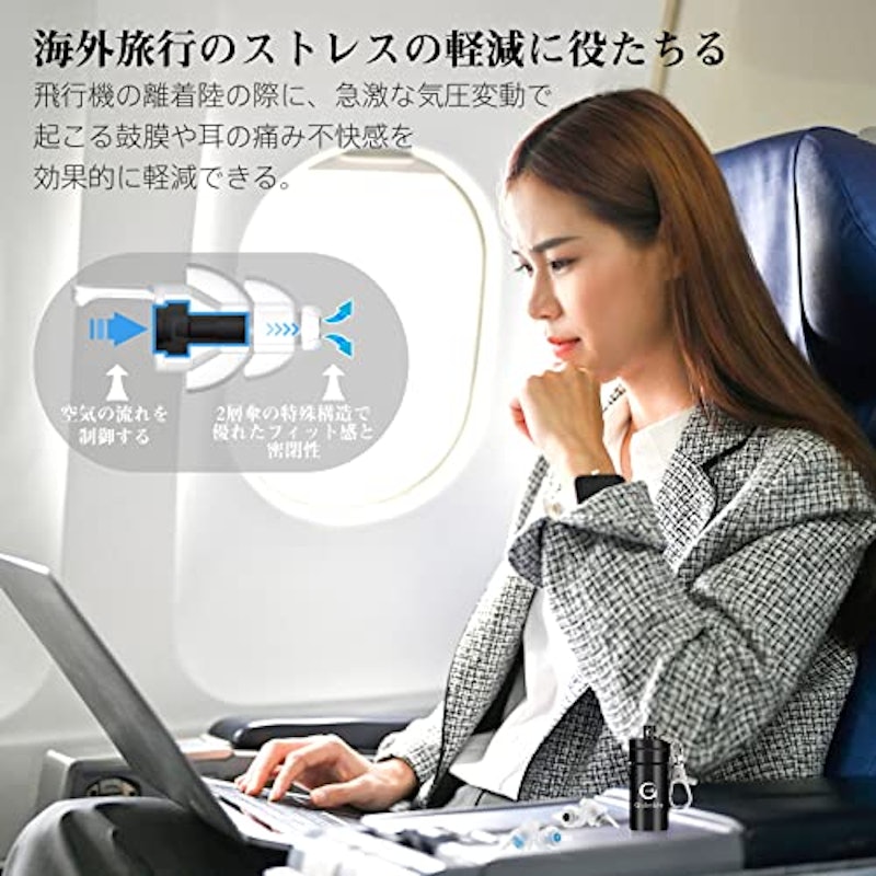 飛行機用耳栓 3