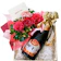 Wine and Flowers Gifts シャンパンとお花のギフト 1