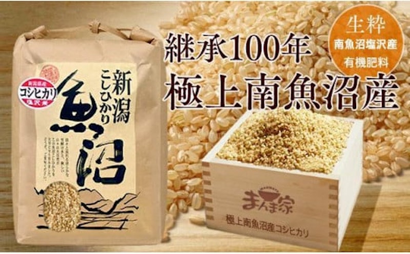 南魚沼産コシヒカリ 玄米 1