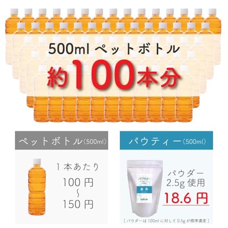 パウティー 麦茶 粉末 7