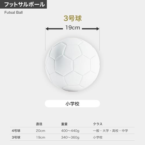 INFINITO META JR フットサルボール 6