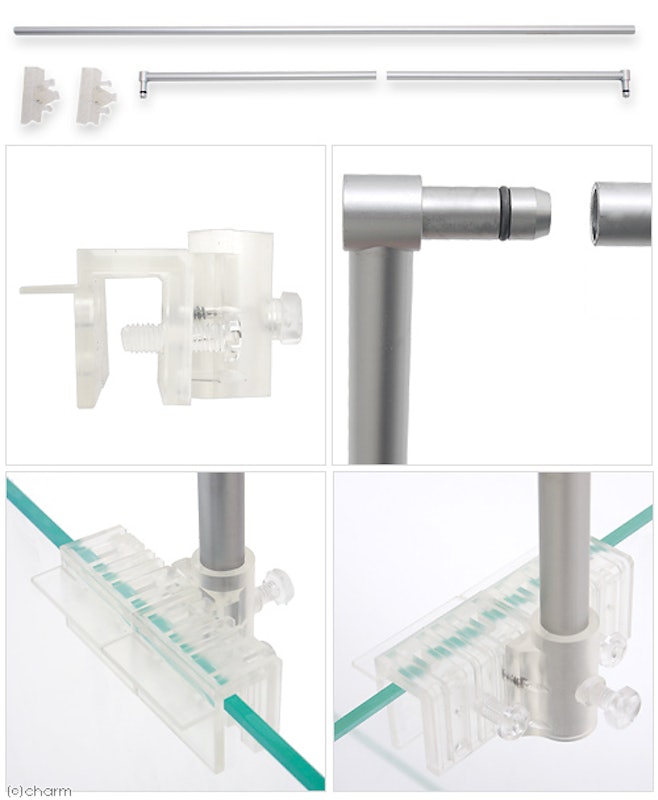 アクロ オリジナルLED TRIANGLE用ライトスタンド 60cm水槽用 2
