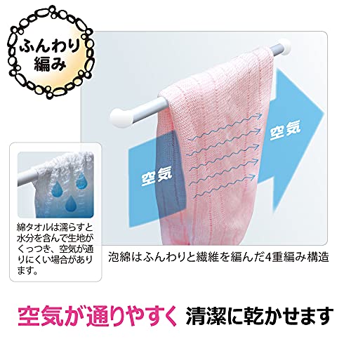 ボディタオル泡綿 5