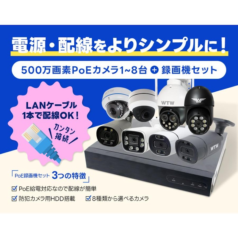 防犯カメラセット 1