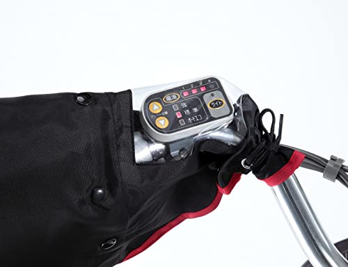 電動自転車対応 オールシーズンハンドルカバー  3