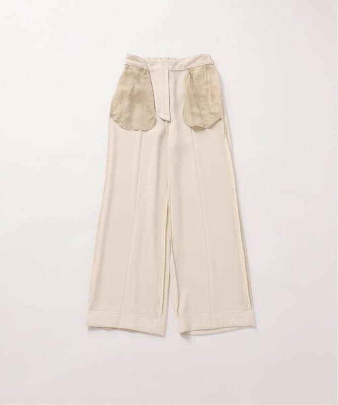 washable straight パンツ 5