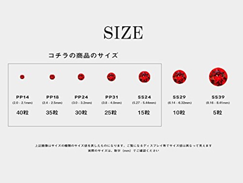 スワロフスキー チャトン 4