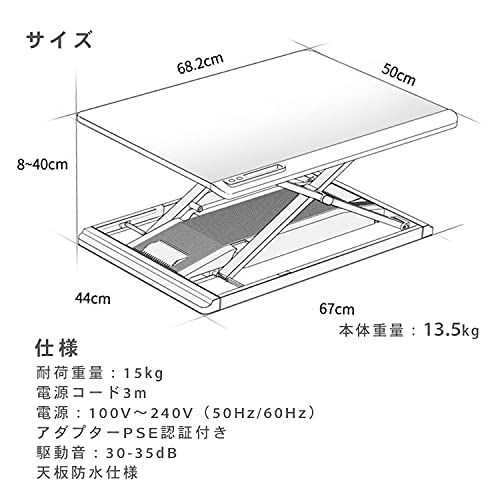 Rocotto 電動昇降デスク 3