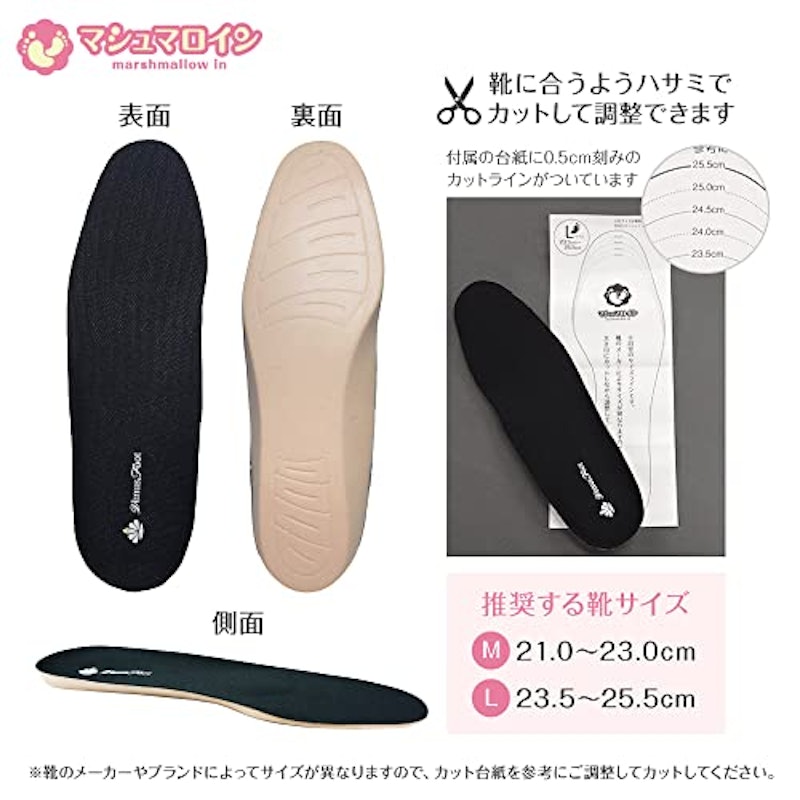 マシュマロインソール 14