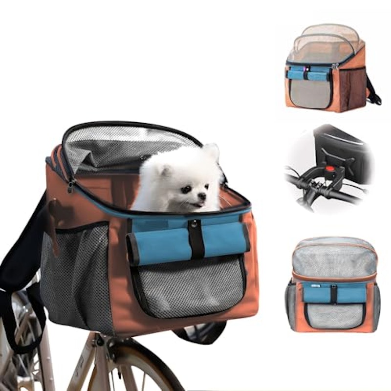 犬用自転車フロントバスケット 1