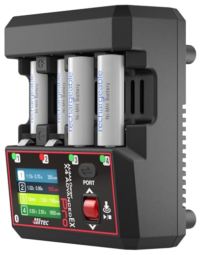AA/AAA Charger X4 Advanced EX Pro 9