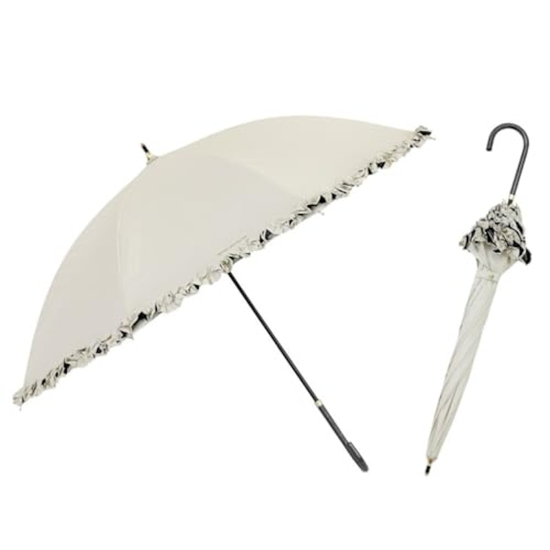 晴雨兼用日傘フリル