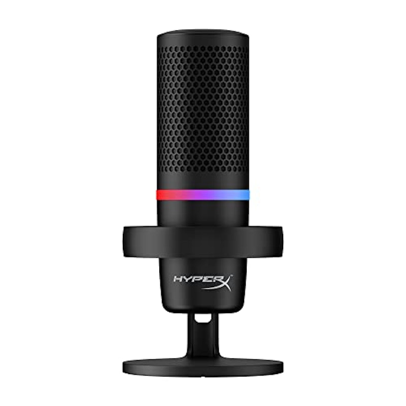 DuoCast - USB Microphone (Black) - RGB Lighting 1