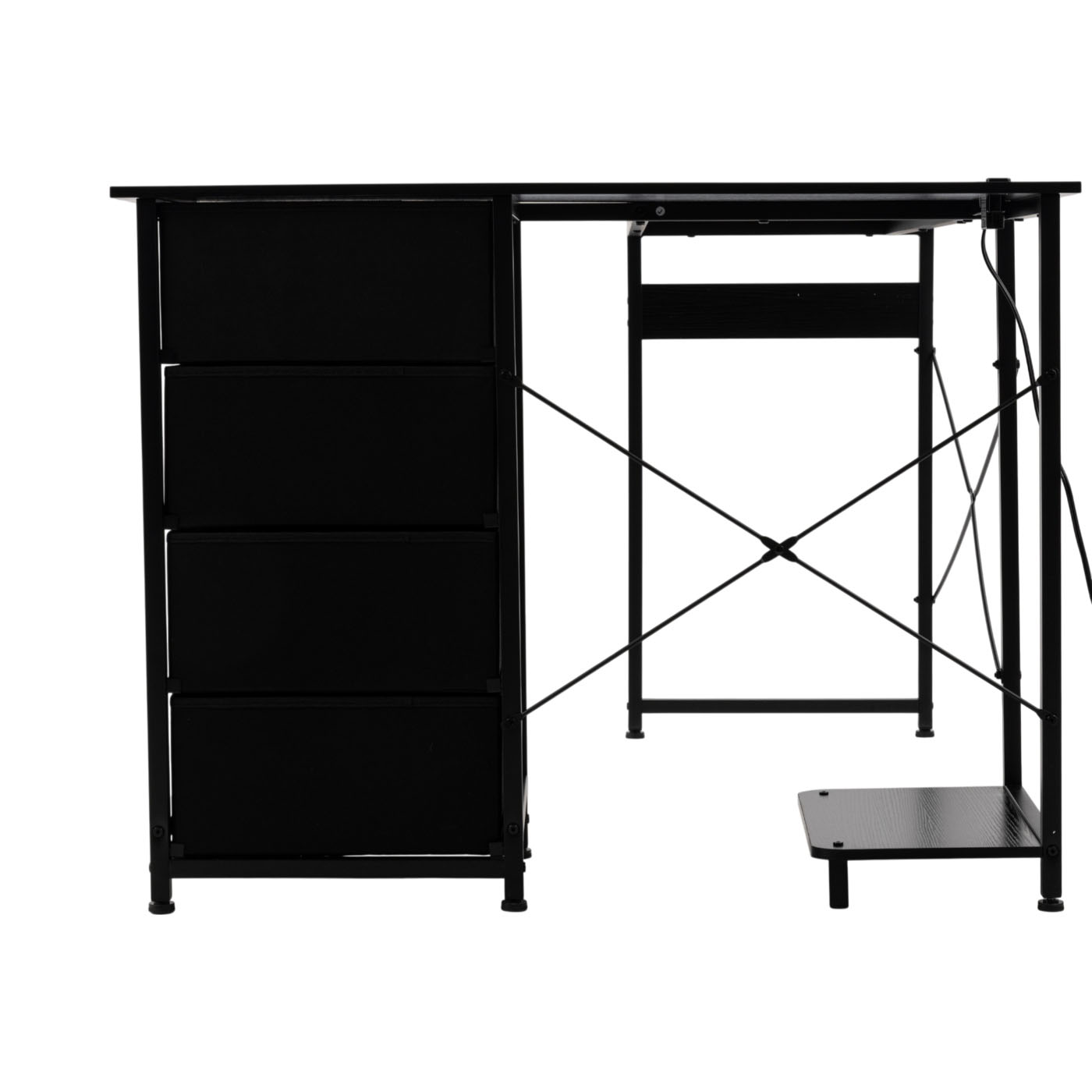 ゲーミングデスク 引き出し付き 3