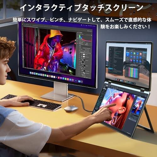 デュアルスクリーンモニター 4