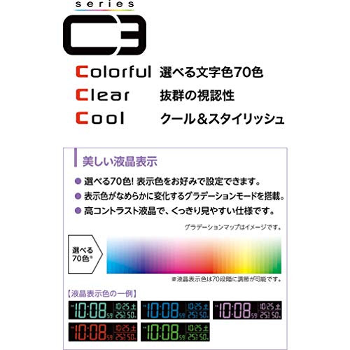 電波目覚まし時計  4