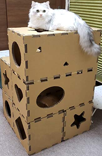 据え置きキャットタワー 6