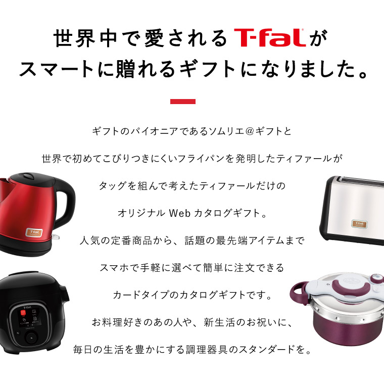 webカタログギフト カードタイプ T-fal vol.2 4