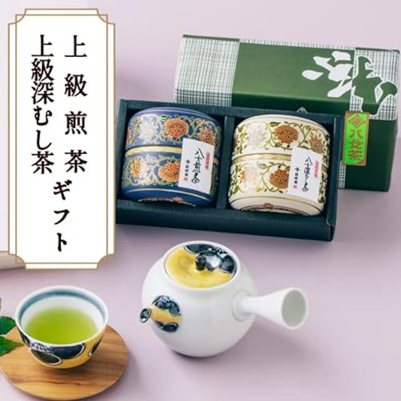 特上煎茶・マイルド深むし特上80g×2本ギフト 2