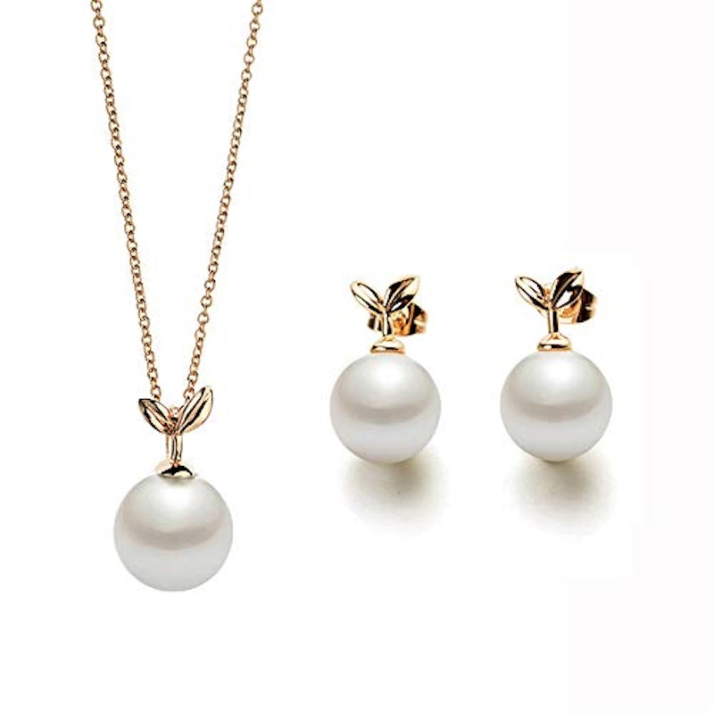 ネックレス&ピアス3点セット 1