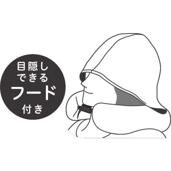 フードつきマイクロビーズネックピロー 4