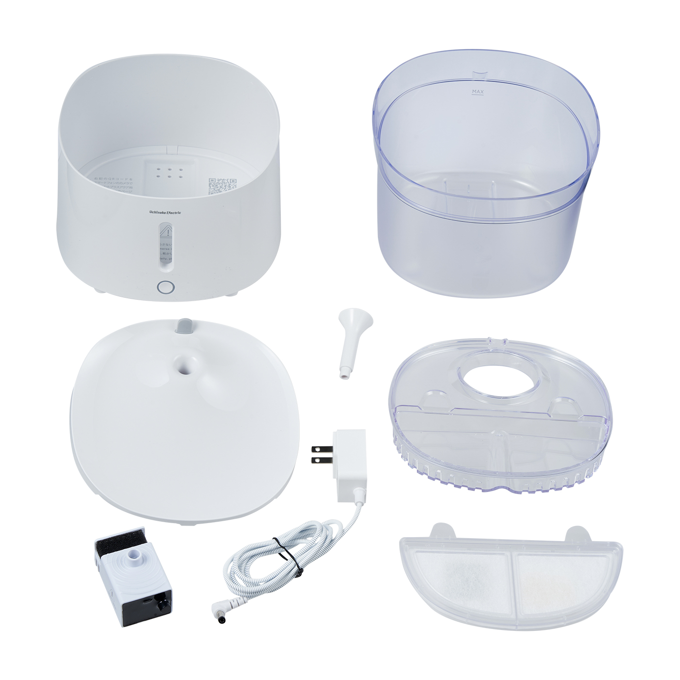 cocovivi★プラスアクア　うちのこエレクトリック Amazon | 獣医師推奨 猫用 プラスアクア 自動給水器 水 水飲み器