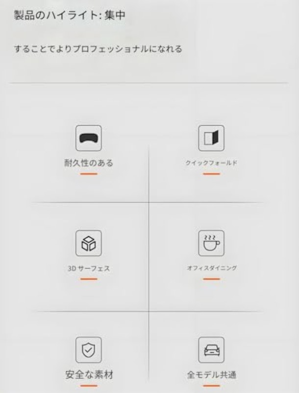 車載折りたたみテーブル 3