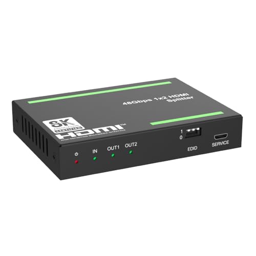 yunn⭐︎kids LIFE未開封4K HDR HDMI分配器 HDCP Amazon | DAIAD HDMI 分配器 8K@60Hz 4K@120Hz VRR スプリッター