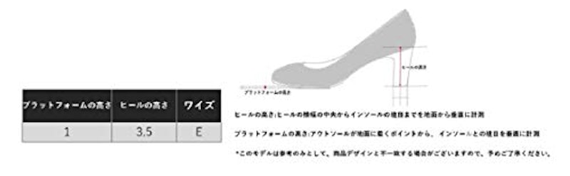 レディース E 2.5cmヒール 7