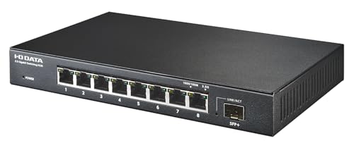 10G対応SFP+搭載2.5Gアンマネージスイッチングハブ 1